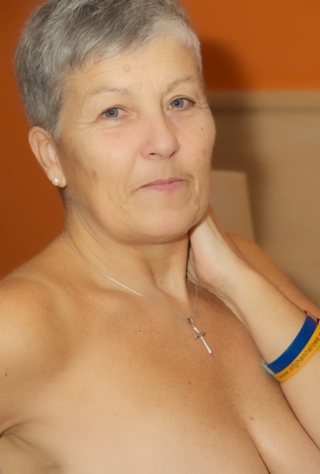 older bodybuilder woman